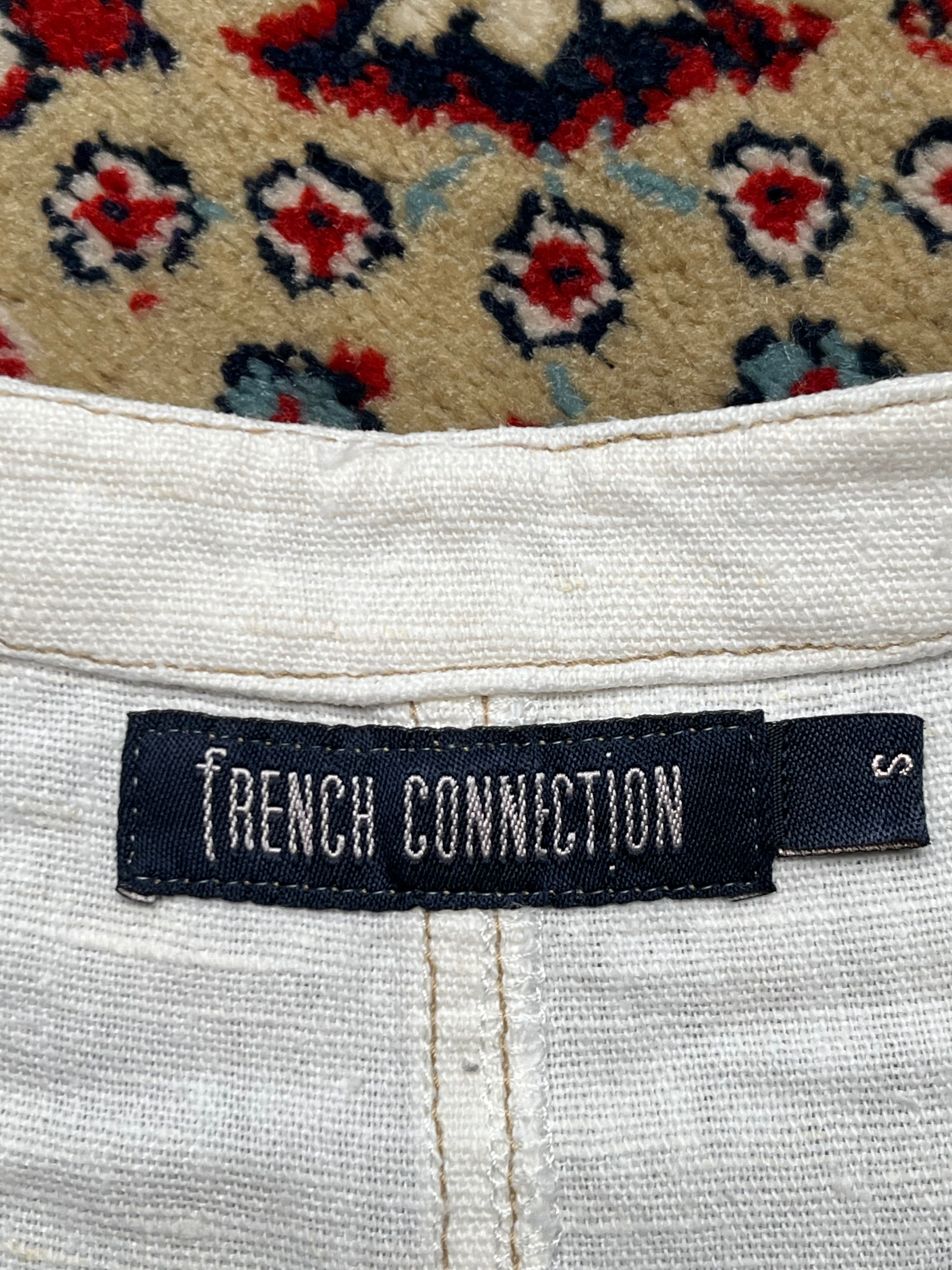 French Connection Womens Linen Vest - M