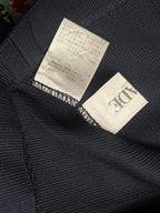 GRADE Tokyo Style Navy Blue Ribbed Blazer - M
