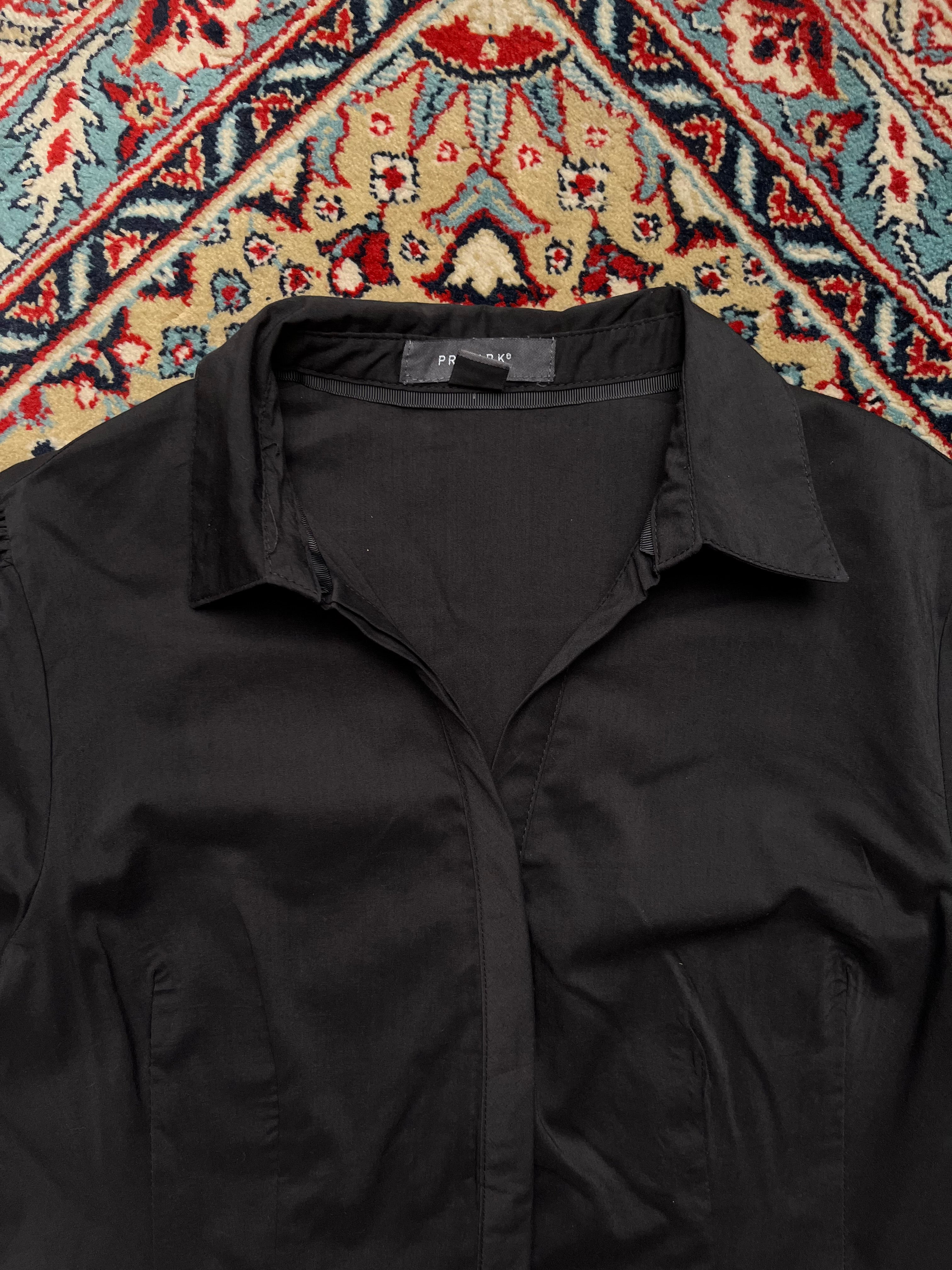 Primark Womens Black FORMAL SHIRT - L