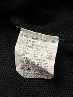 Basic House Black V-Neck Preppy Knit SLEEVELESS Sweater - S