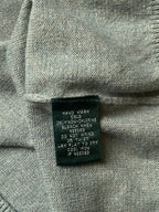 LAUREN RALPH LAUREN Women Sage Green Silk Cashmere Blend Turtleneck - L