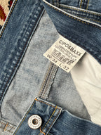 Cipo & Baxx Light WashED Distressed Straight FIT JEANS - 34
