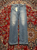 Diesel Larkee Regular Straight FIT Light WashED Distressed JEANS - 34