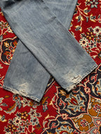 Diesel Larkee Regular Straight FIT Light WashED Distressed JEANS - 34