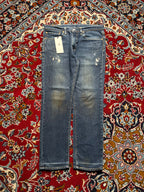 Levi's 511 Slim Fit Paint Splatter Distressed Medium WashED JEANS - 34