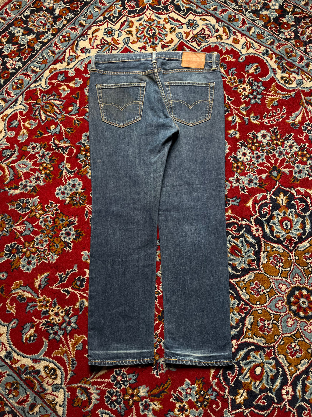 Levi's 511 Slim Fit Paint Splatter Distressed Medium WashED JEANS - 34