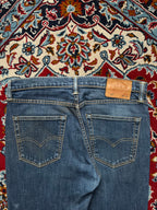 Levi's 511 Slim Fit Paint Splatter Distressed Medium WashED JEANS - 34