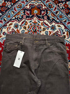 Vintage Marks & Spencer Blue Harbour Brown Straight FIT Jeans - 36