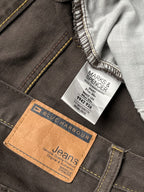 Vintage Marks & Spencer Blue Harbour Brown Straight FIT Jeans - 36