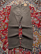 Vintage Marks & Spencer Blue Harbour Brown Straight FIT Jeans - 36