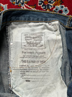 Levi's 514 Straight Relaxed FIT Medium Washed Classic JEANS - 34