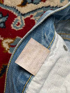 Vintage Jean Paul Distressed Light WashED Straight FIT JEANS - 34