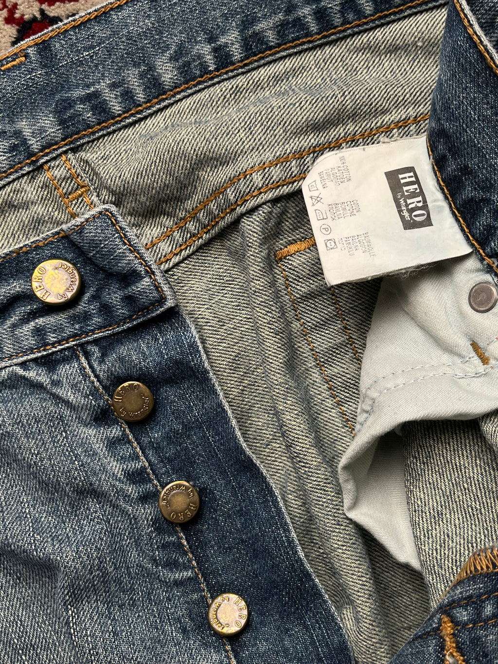 Wrangler Hero Light WashED Bootcut Casual JEANS - 34