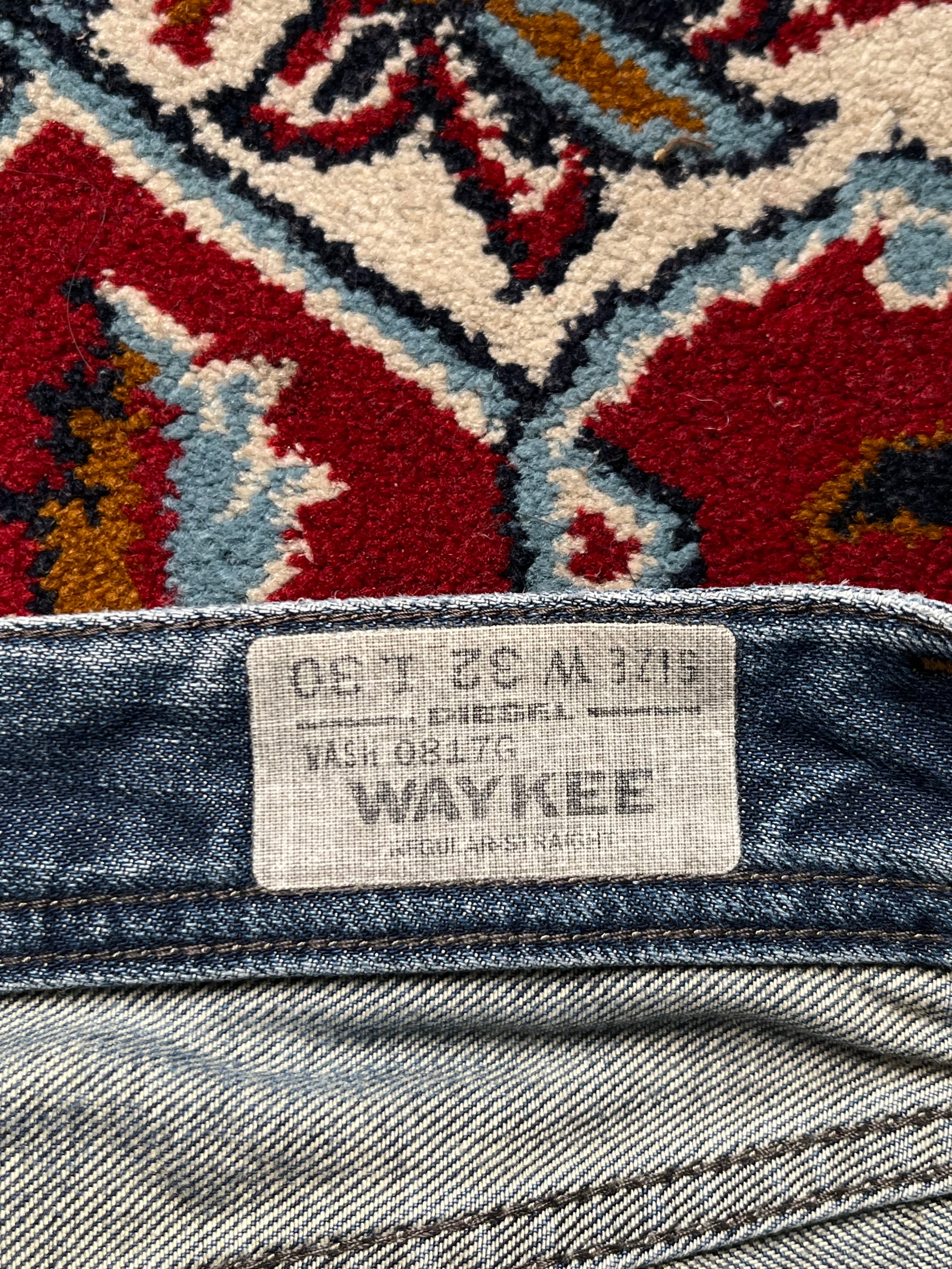 Diesel Industry Waykee Straight FIT WashED JEANS - 34