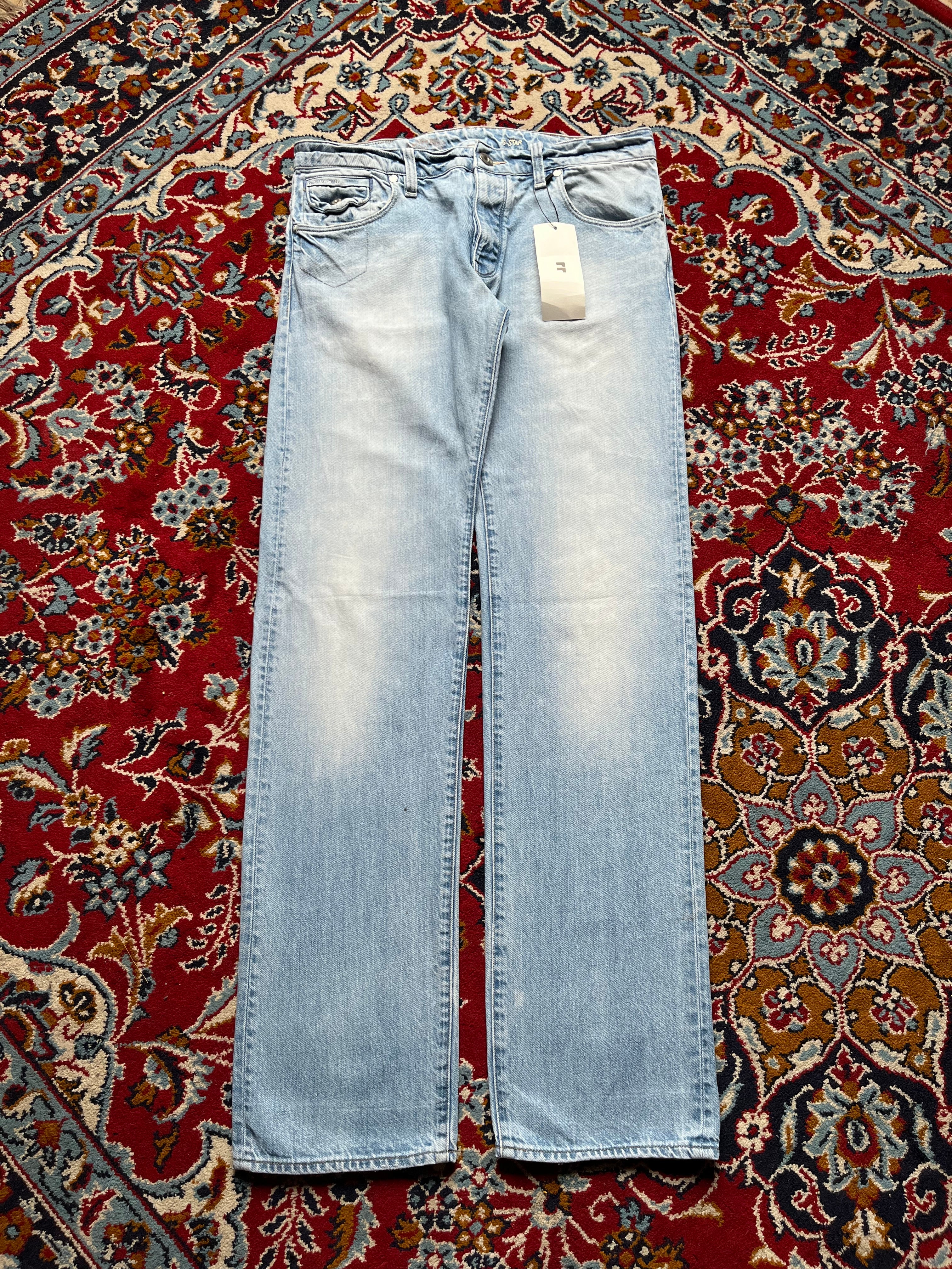 G-Star Raw Morris Low Straight FIT Light WashED JEANS - 34