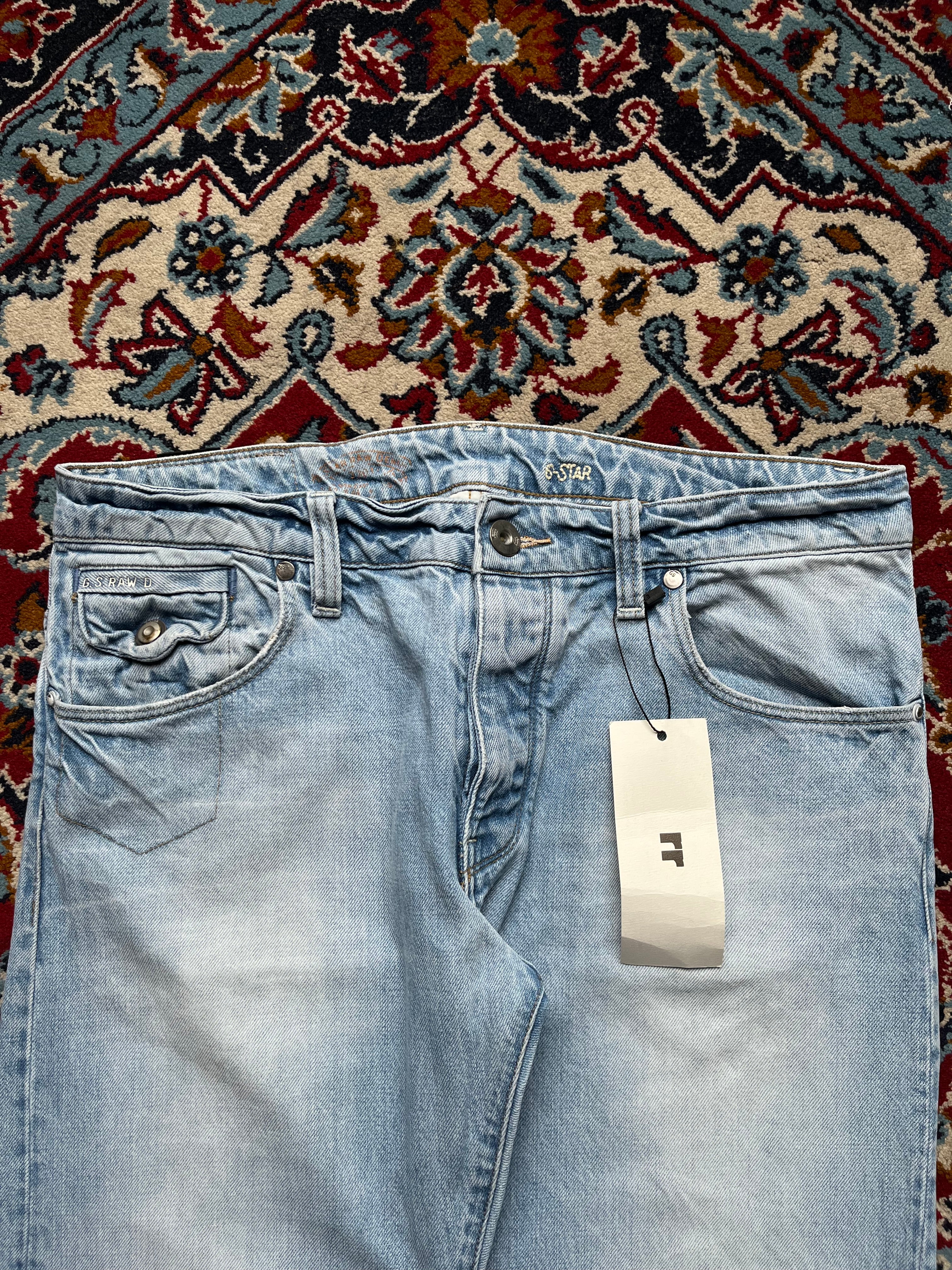 G-Star Raw Morris Low Straight FIT Light WashED JEANS - 34