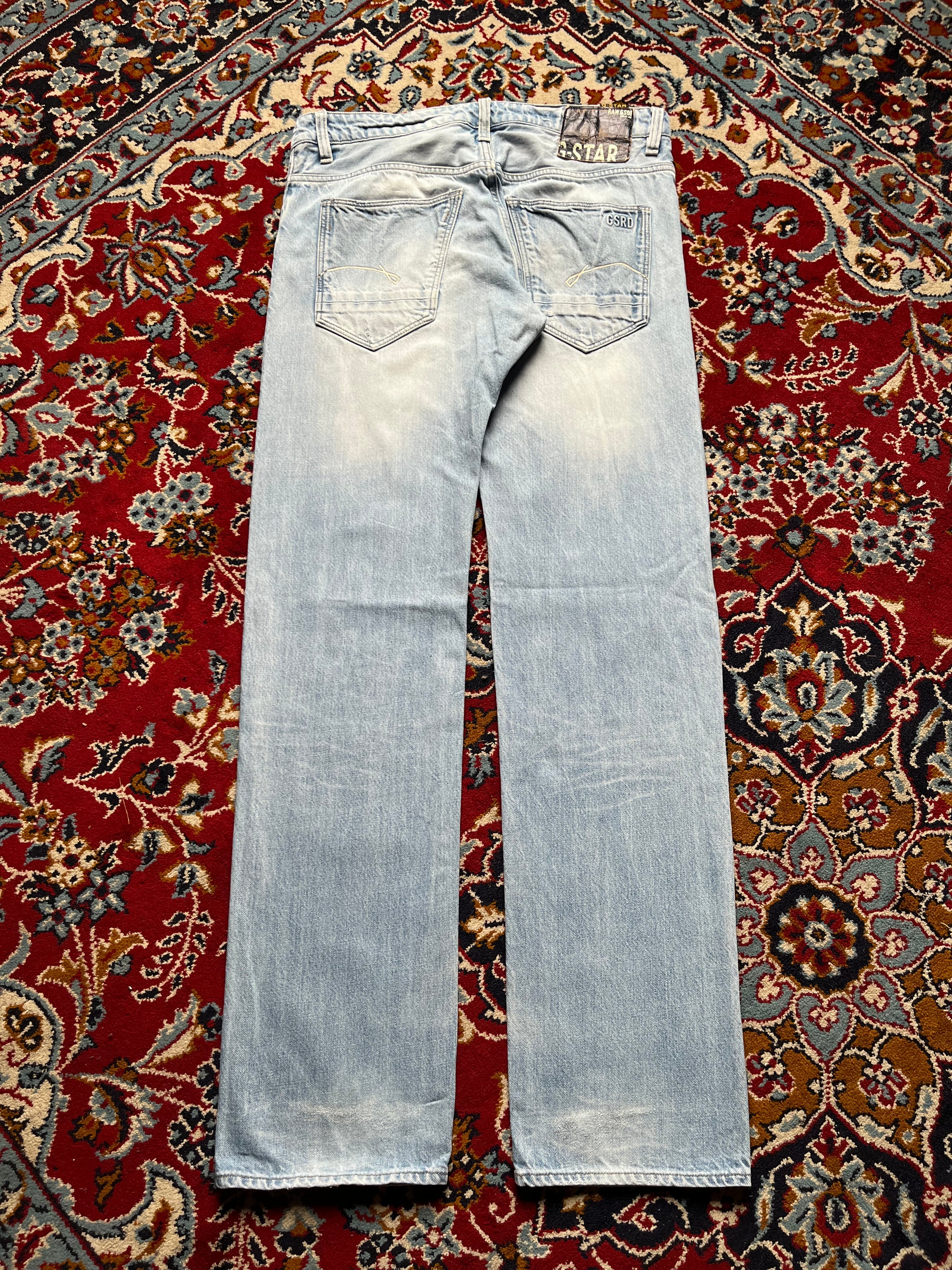 G-Star Raw Morris Low Straight FIT Light WashED JEANS - 34