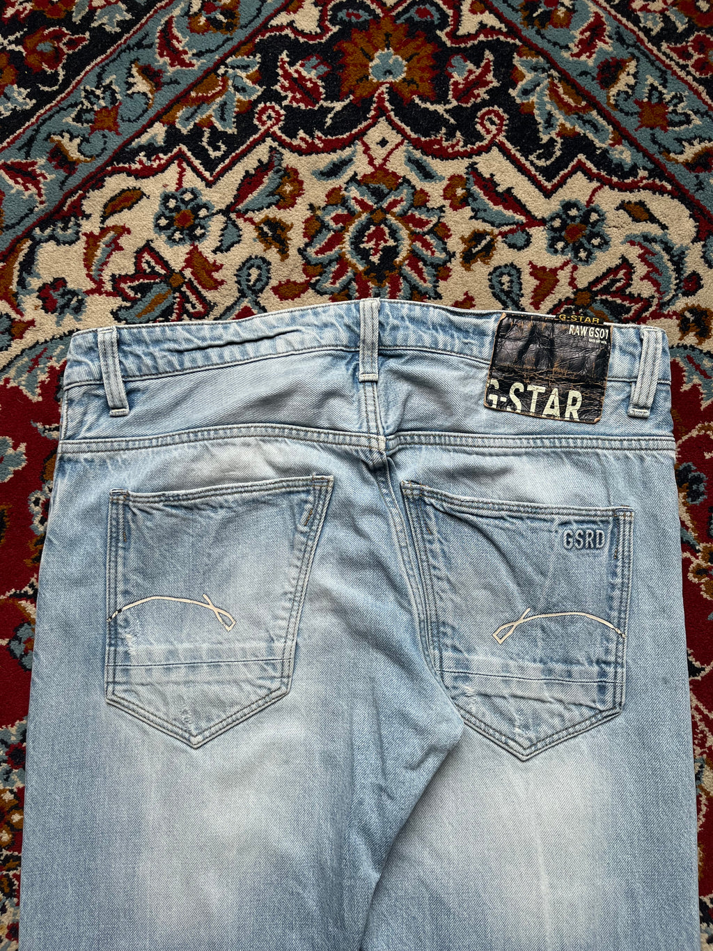 G-Star Raw Morris Low Straight FIT Light WashED JEANS - 34