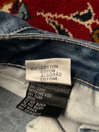 Kosmo Lupo K&M Distressed Embroidered Panther Graphic JEANS - 32