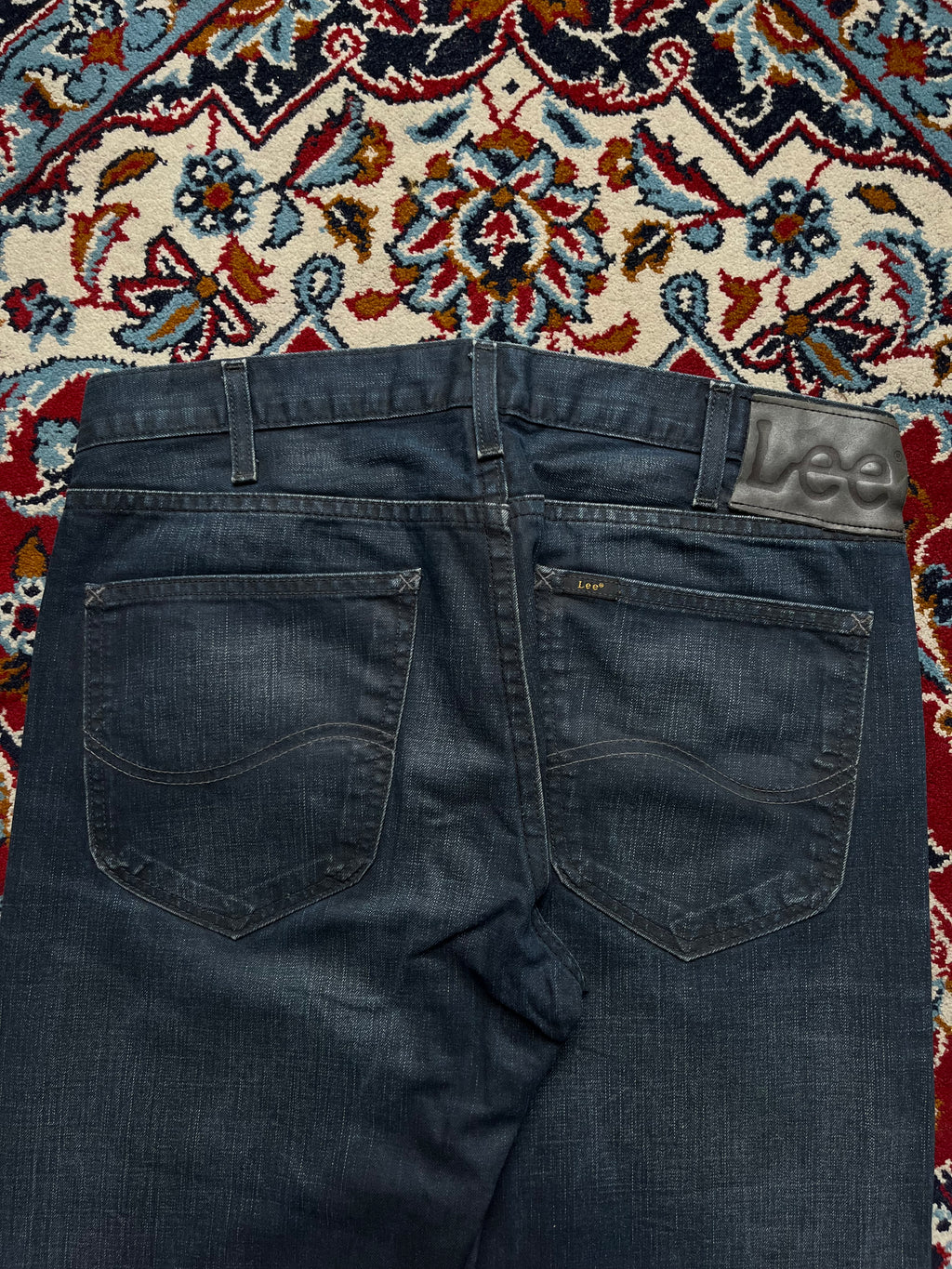 Lee Dark WashED Straight FIT Casual JEANS - 32