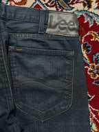 Lee Dark WashED Straight FIT Casual JEANS - 32