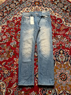 Diesel Safado Light WashED Distressed Slim Straight FIT JEANS - 32