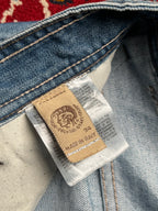 Diesel Safado Light WashED Distressed Slim Straight FIT JEANS - 32