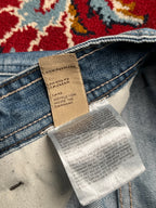 Diesel Safado Light WashED Distressed Slim Straight FIT JEANS - 32