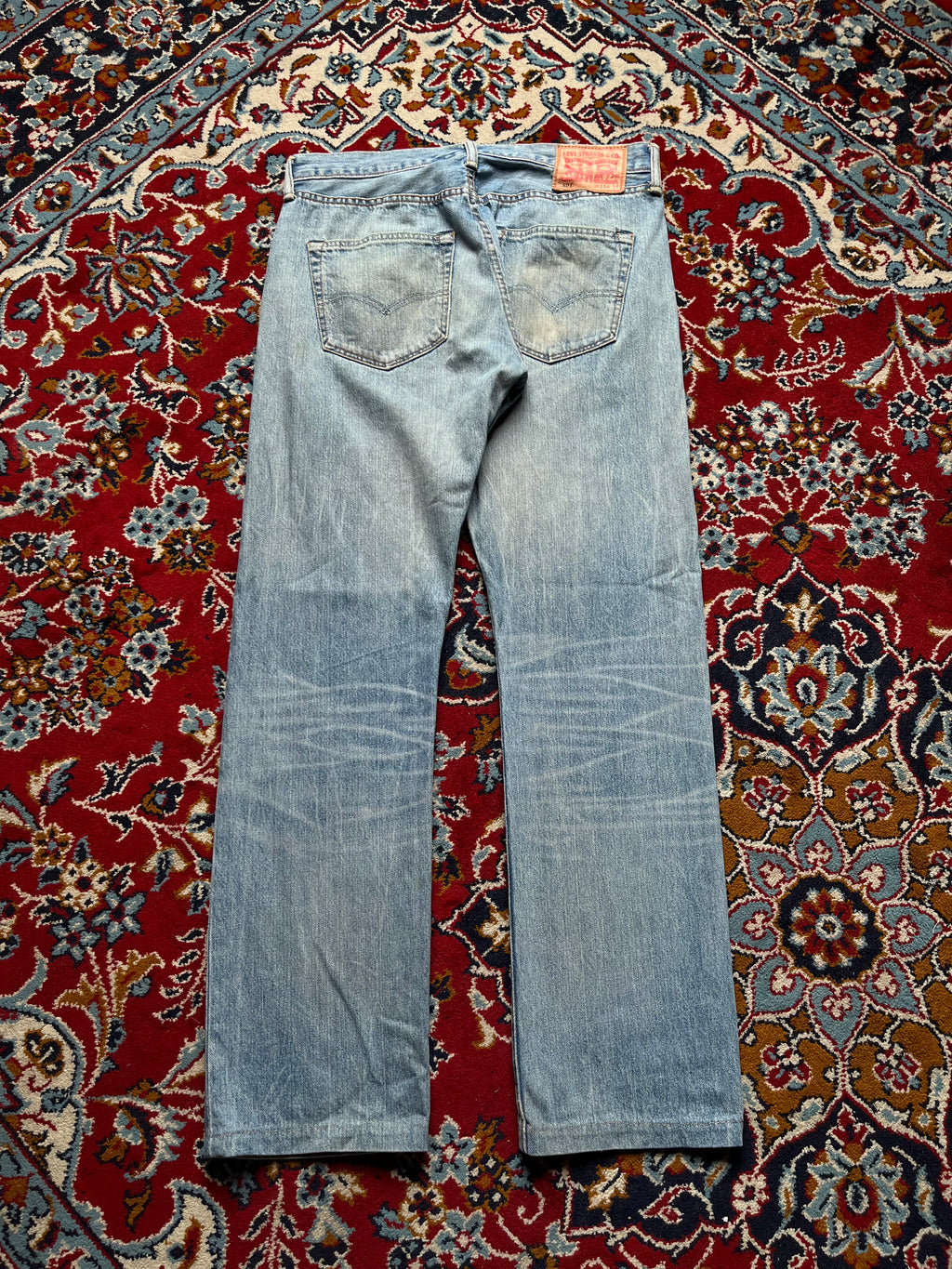 Levi's 501 Original Light WashED Straight FIT JEANS - 32