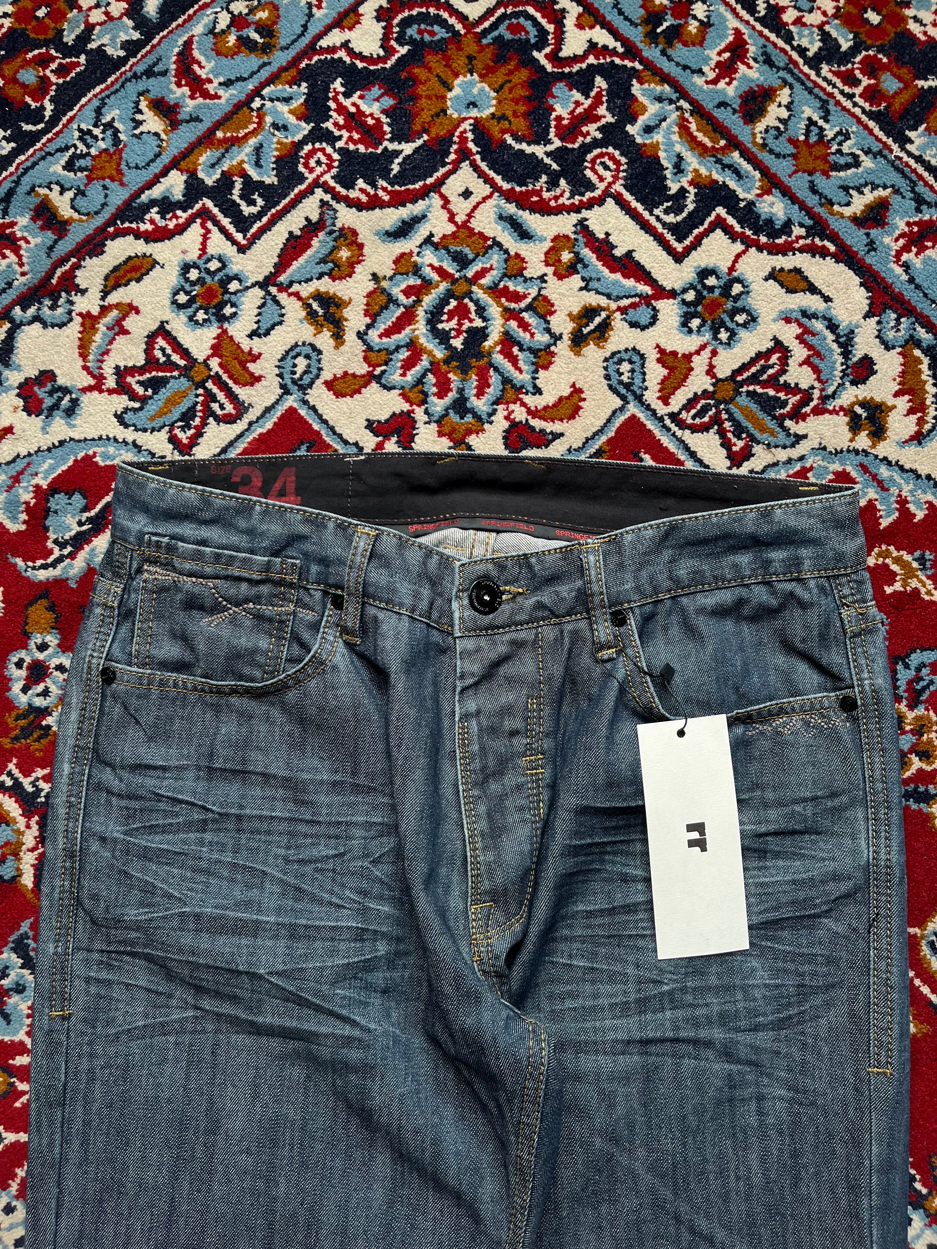Springfield Medium WashED BOOTCUT JEANS - 32