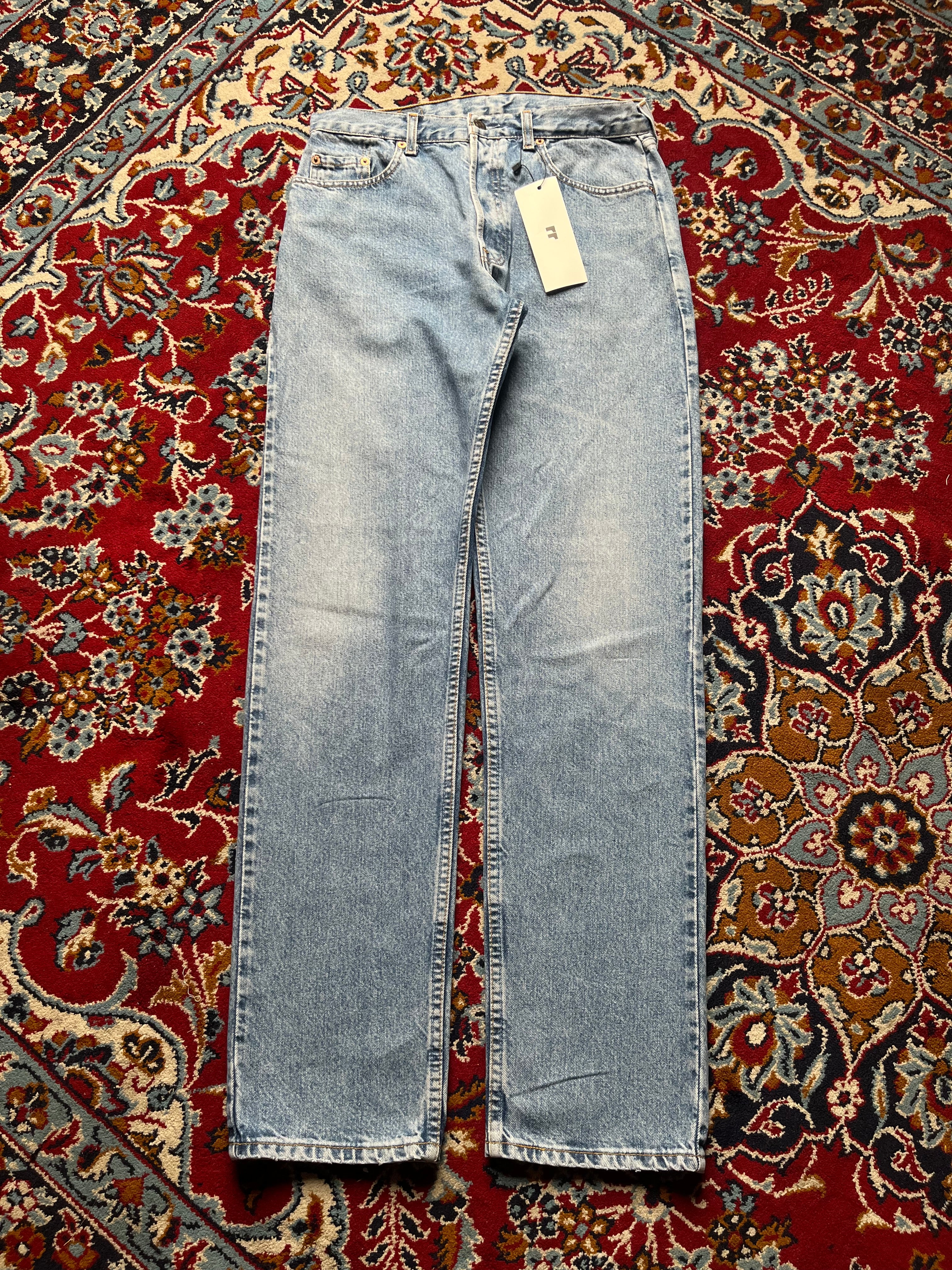 Vintage Levi's 614 Straight FIT Light WashED JEANS - 30