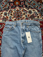 Vintage Levi's 614 Straight FIT Light WashED JEANS - 30