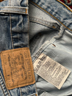 Vintage Levi's 614 Straight FIT Light WashED JEANS - 30