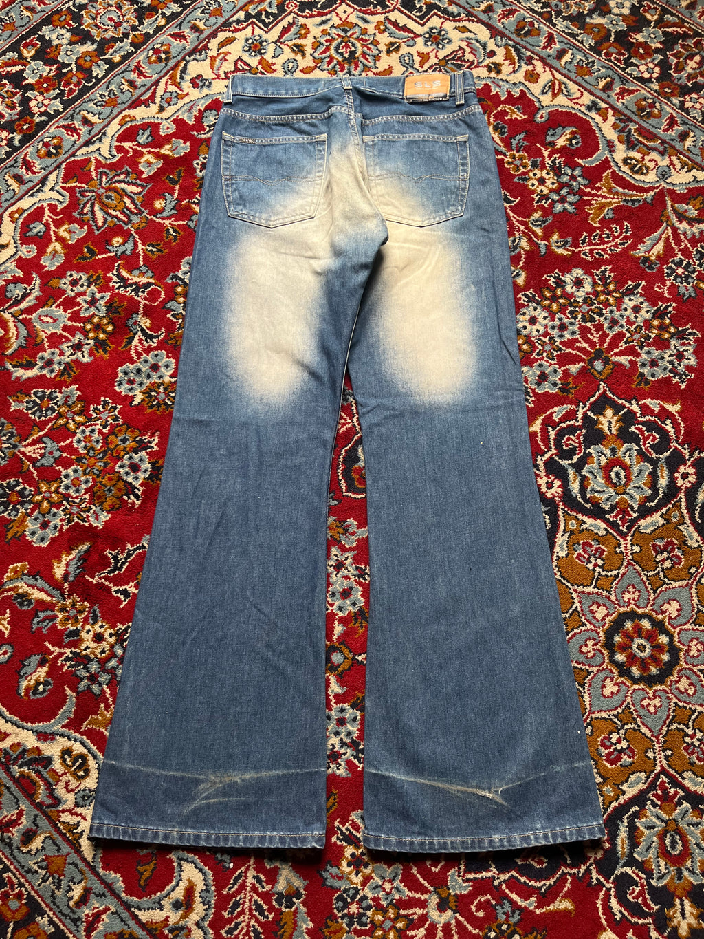 Vintage Salsa Distressed Medium WashED BOOTCUT JEANS - 30