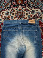 Vintage Salsa Distressed Medium WashED BOOTCUT JEANS - 30