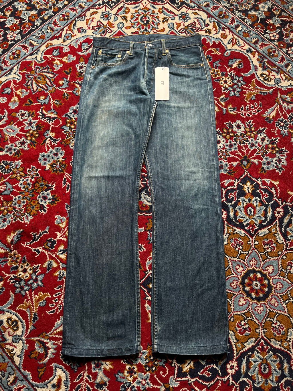 Vintage Levi's 501 Original Straight Fit Medium WashED Jeans - 30