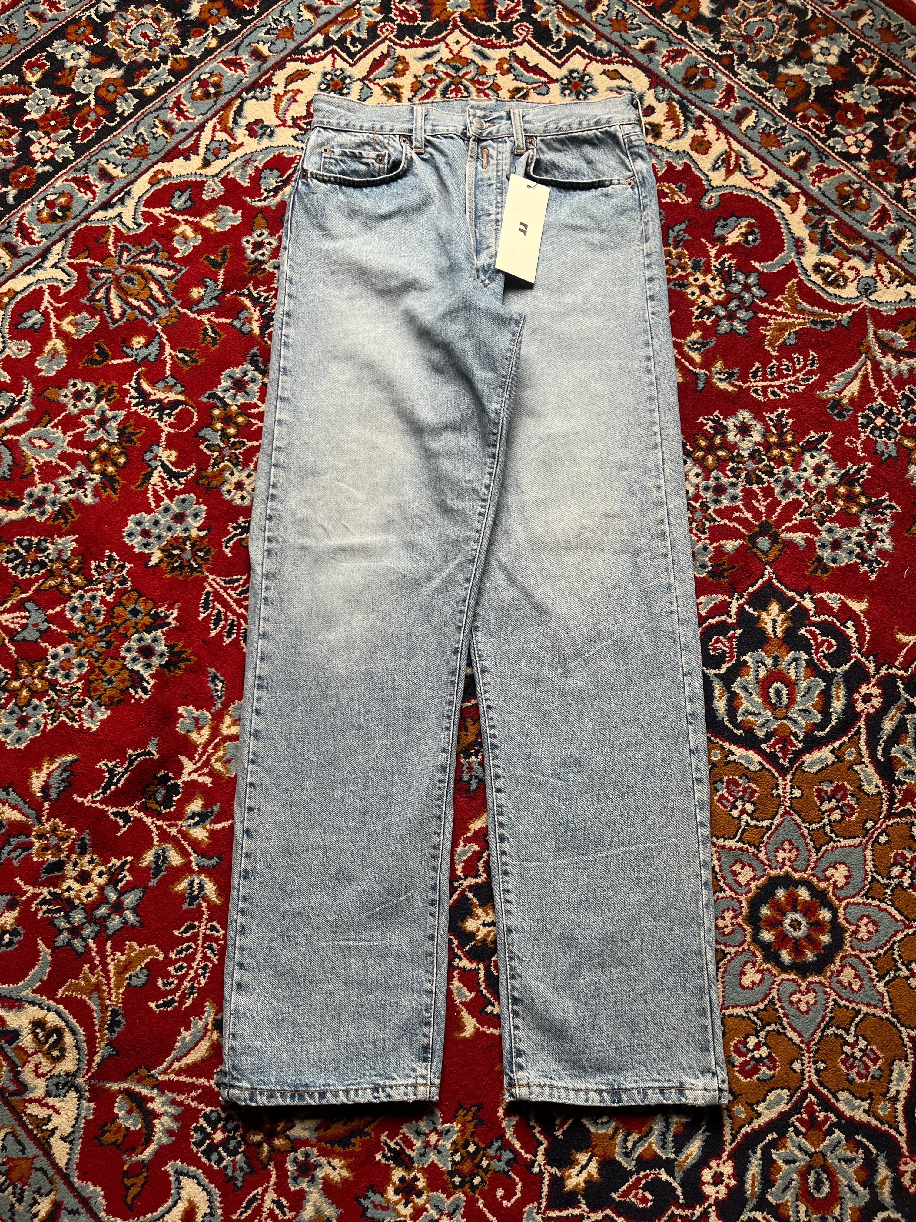 Vintage Replay Blue Light WashED Straight FIT Jeans - 30