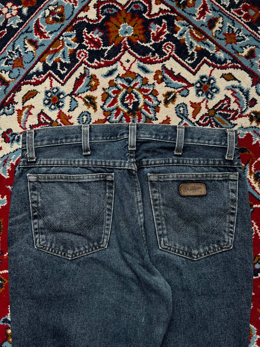 Vintage Wrangler Authentics Dark WashED Straight FIT Jeans - 30