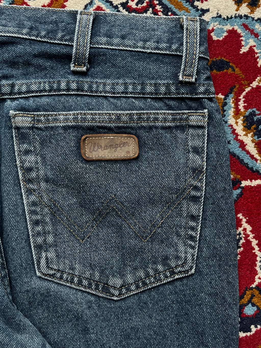 Vintage Wrangler Authentics Dark WashED Straight FIT Jeans - 30
