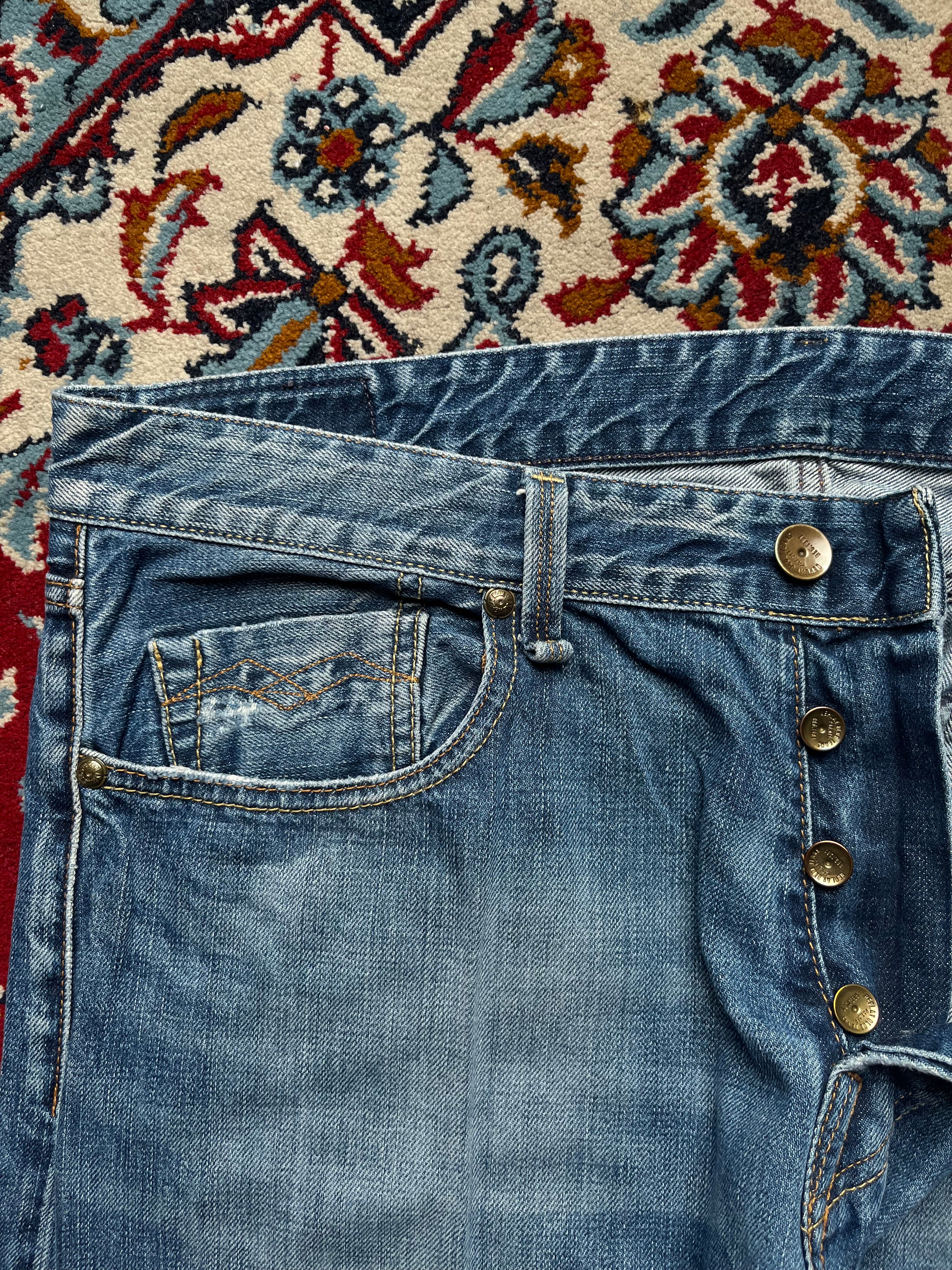 Vintage Replay Jennon Medium Washed Straight FIT Jeans - 36