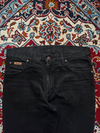 Vintage Wrangler Texas Men Black Straight Fit JEANS - 32