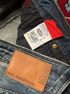 Cross Jeanswear Co Antonio Men Blue Faded Wide FIT JEANS - 34