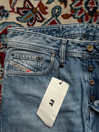 Diesel Larkee WashED Light Blue Straight Fit JEANS - 34