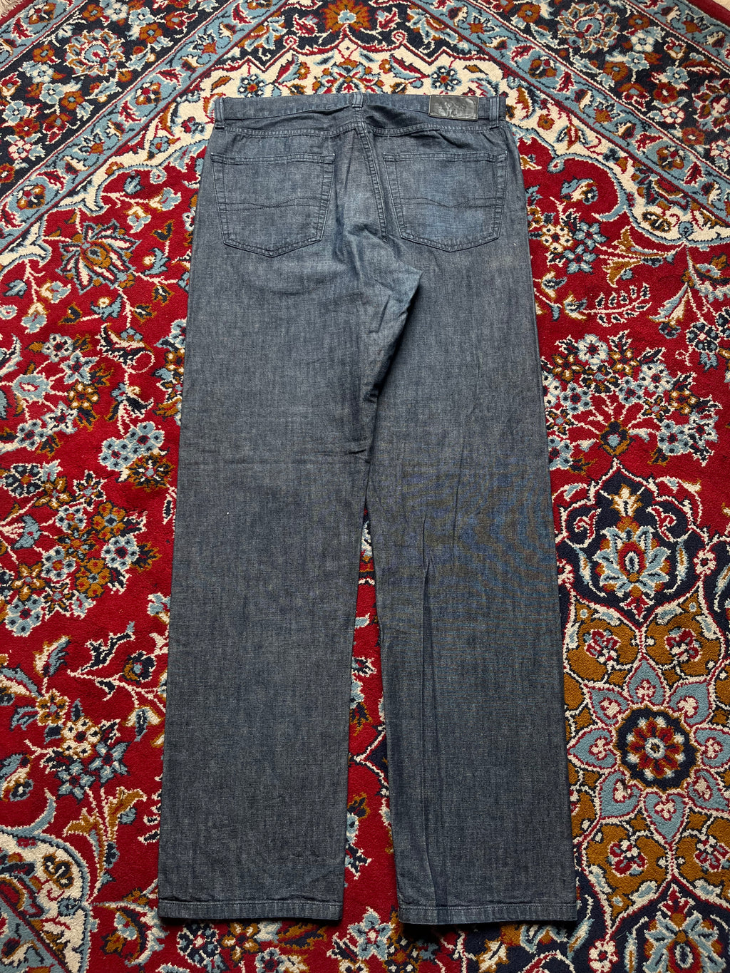 Vintage Hugo Boss Montana Straight FIT Dark WashED JEANS - 34