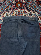 Vintage Hugo Boss Montana Straight FIT Dark WashED JEANS - 34