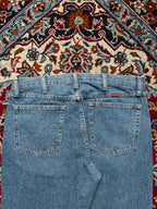 Vintage Rustler Relaxed Fit MEDIUM WashED JEANS - 34