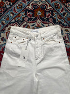 Zara Woman Premium High Waisted Wide FIT FlareD JEANS - 26
