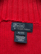 Vintage Polo Ralph Lauren Full Zip Knit Sweater - M