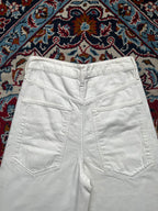 Zara Woman Premium High Waisted Wide FIT FlareD JEANS - 26