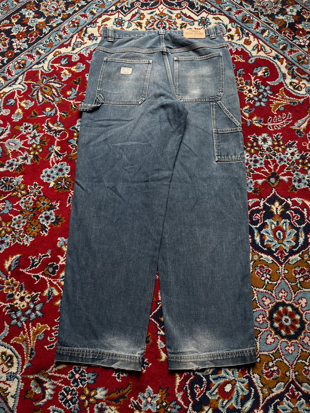 Vintage Old Navy Carpenter Utility Baggy JEANS - 32